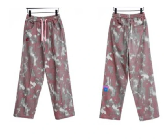 ooxoo50648迷彩牛仔裤直筒