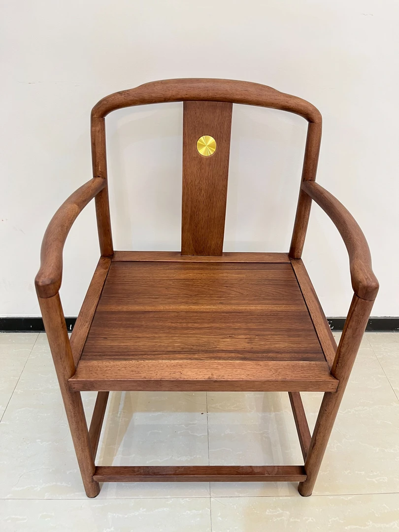 新中式开泰副椅胡桃木全实木椅