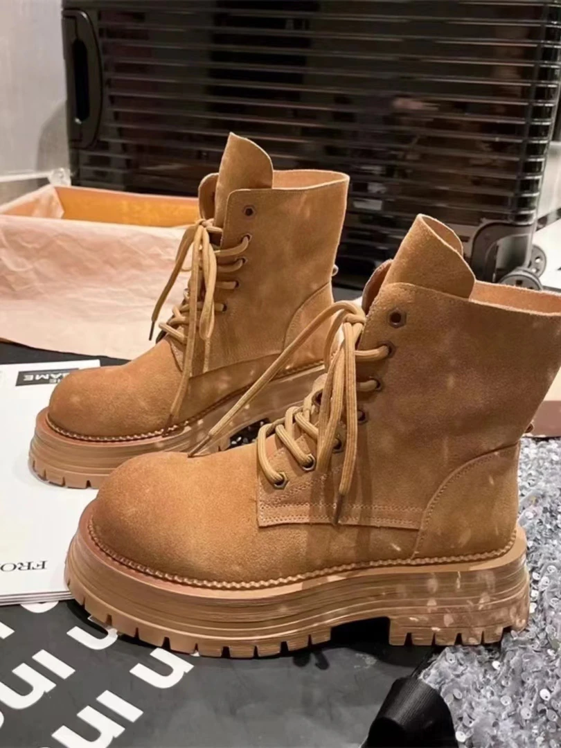 妮姐家新款百搭马丁靴