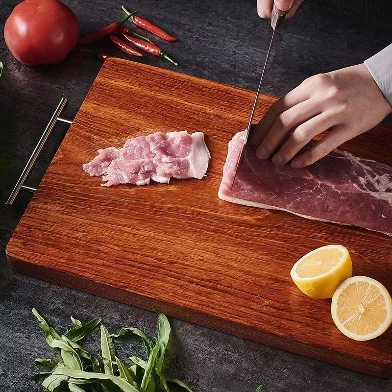 实心整木花梨木菜板双面切菜板家用厨房用加厚砧板案板