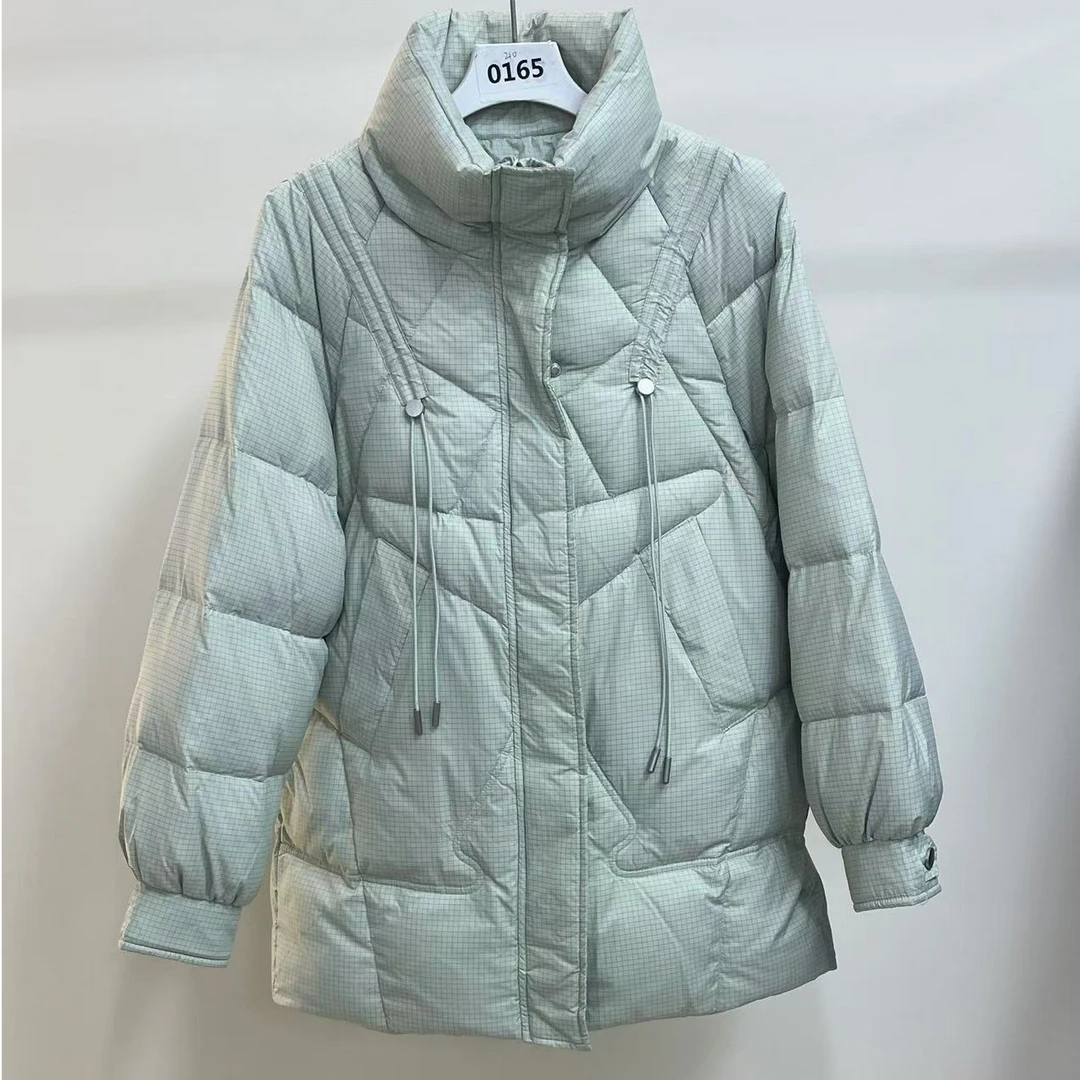 清-立领中长款羽绒服-1890