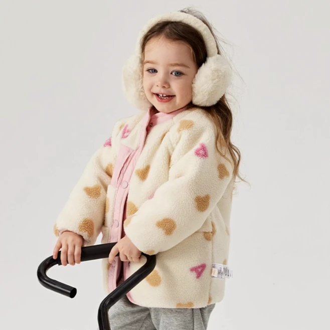 【双面穿】PawinPaw卡通小熊童装24年秋冬新款男女宝外套PCJME4T91E