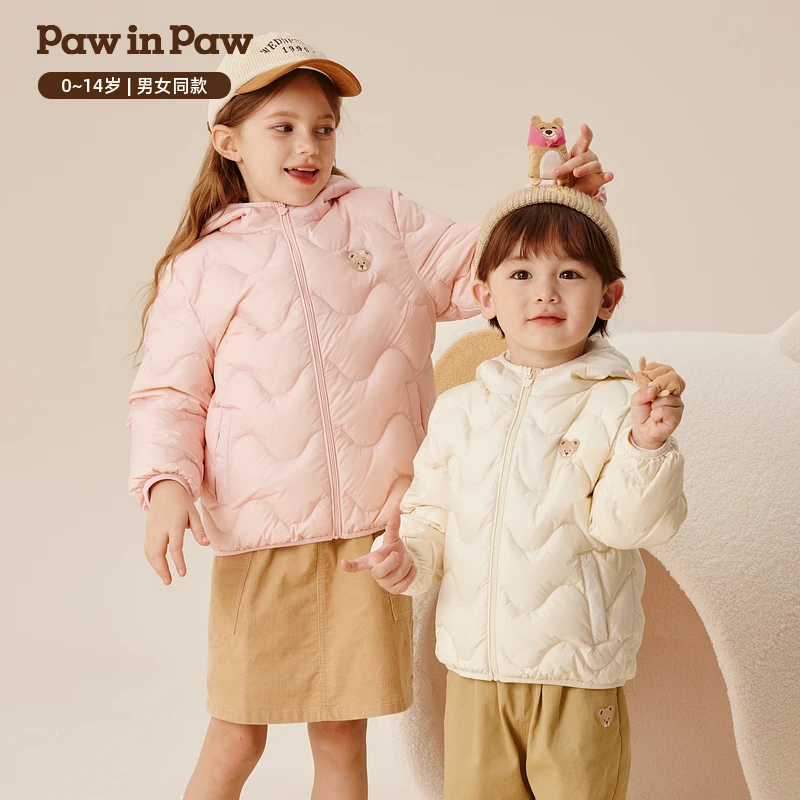 【达人专属】PawinPaw小熊童装秋冬保暖羽绒服舒适防风PCJDE4961E