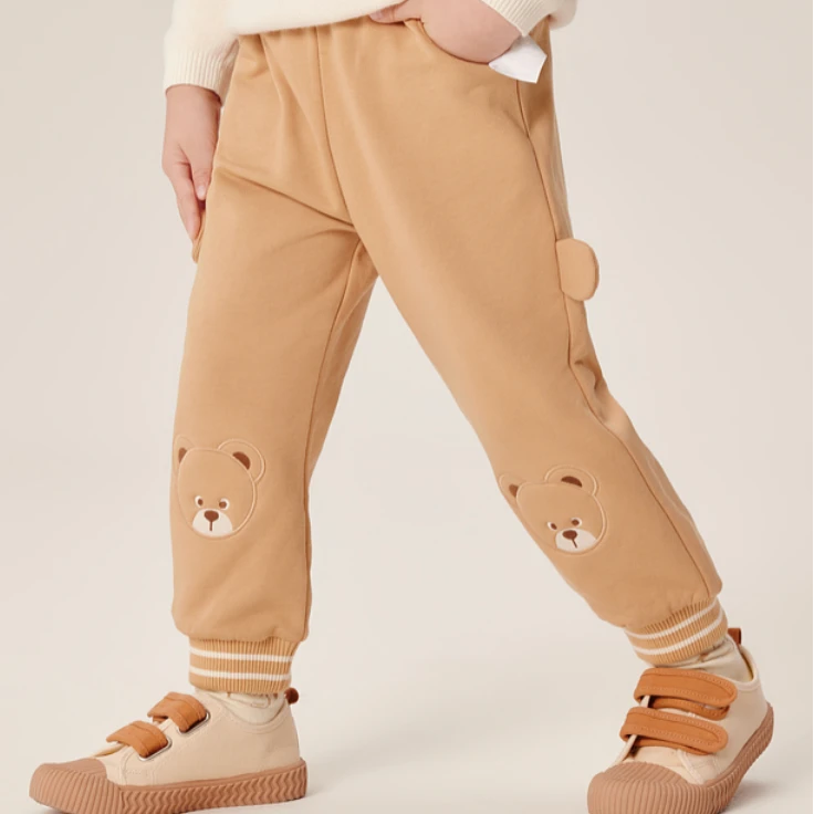 【达人专属】PawinPaw小熊童24年早秋男女宝休闲针织裤PCTME4991E