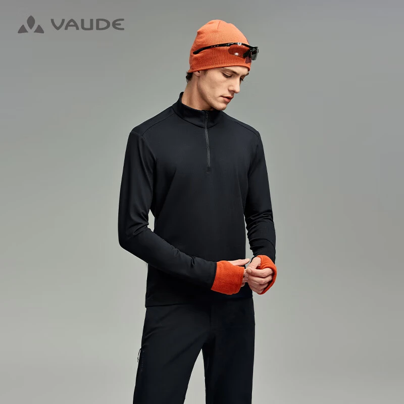 【春季上新】VAUDE春季户外透气抑菌舒适运动长袖打底衫VG2437101