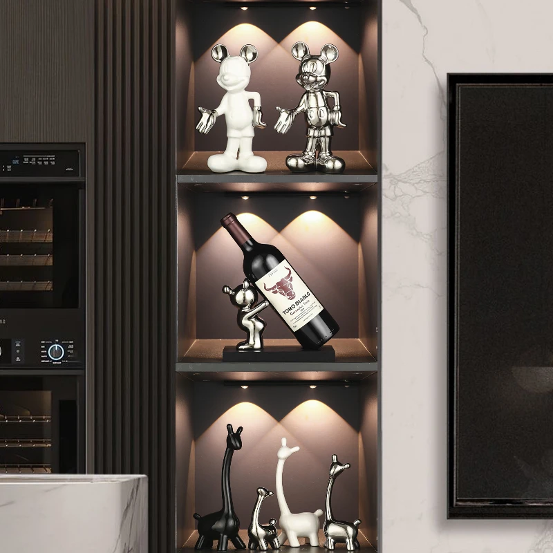 客厅装饰品摆件轻奢高级玄关摆件乔迁之喜创意网红酒柜电视柜摆件