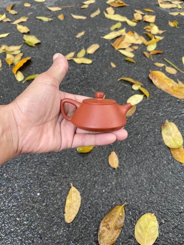 石瓢款手拉壶！容量一百二十毫升！作者：佘海标，做工精美！出水爆爽