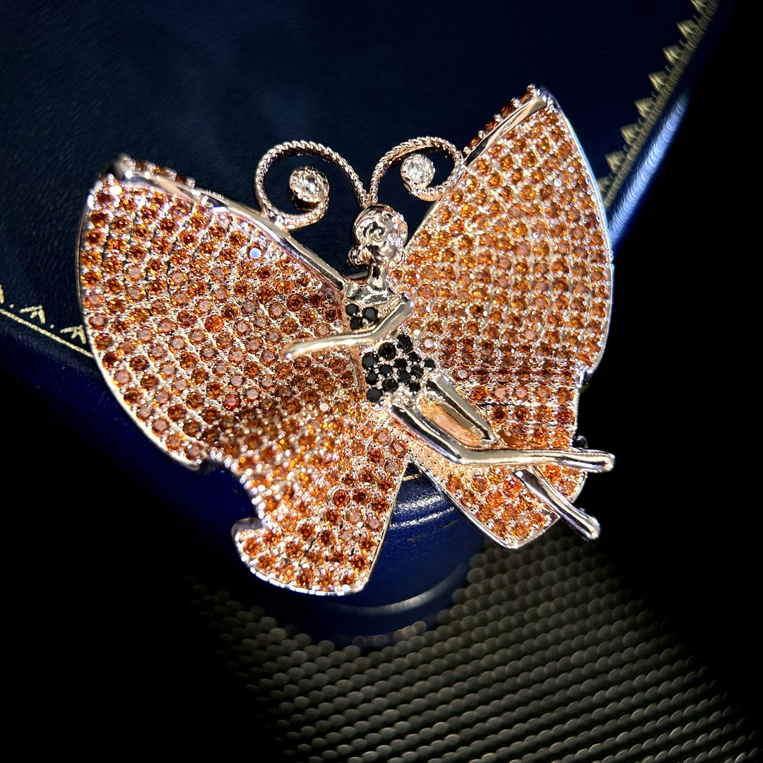 2942 法★【蝴蝶仙子】限定蝴蝶仙子百搭胸针