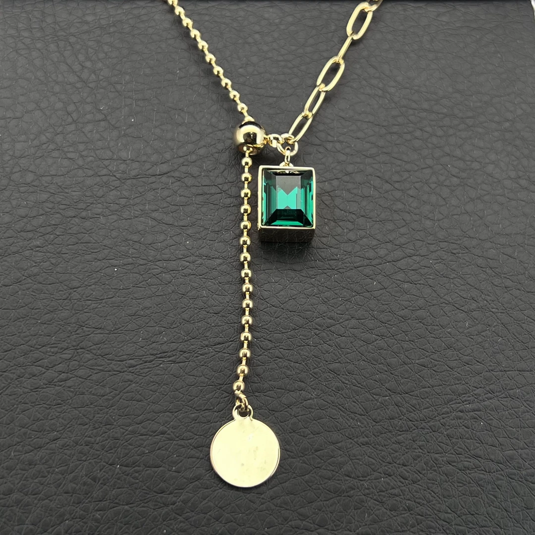 0214气质四方项链