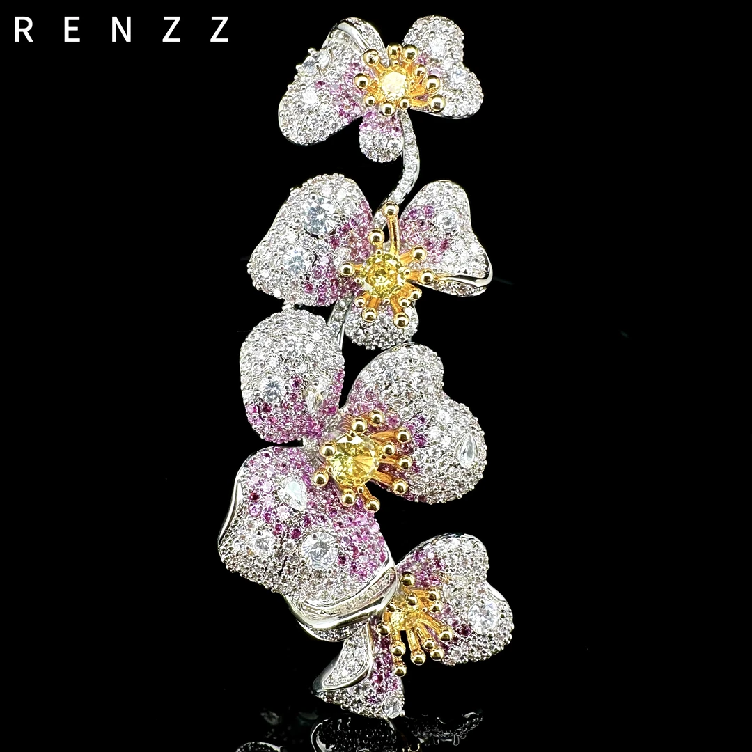 2796粉色葡萄藤胸针