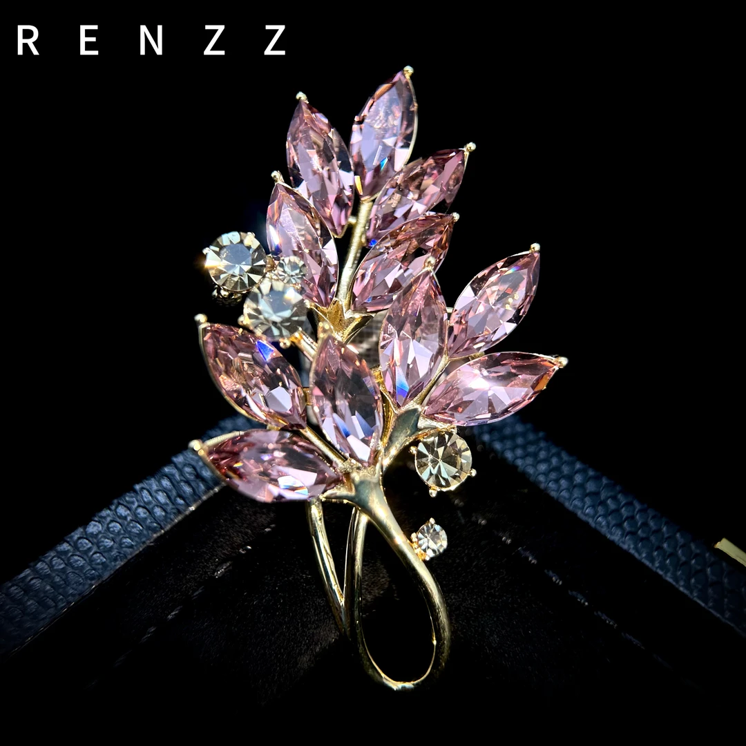 1802法★【麦芒】高定设计师紫色麦芒西服胸针