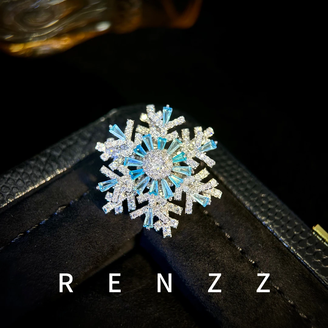 7174 【蓝雪】旋转雪花气质西服送礼