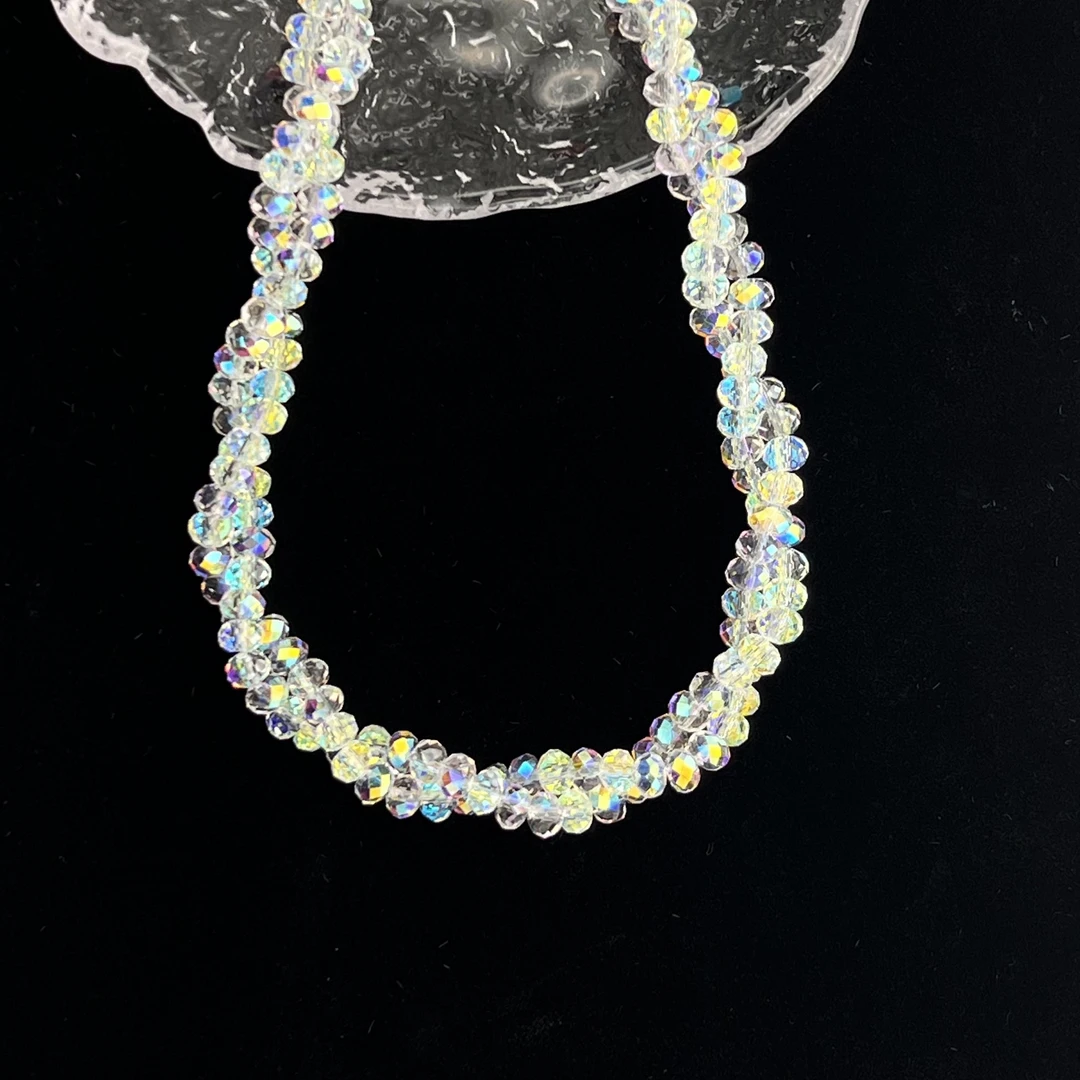 5270炫彩色项链饰品