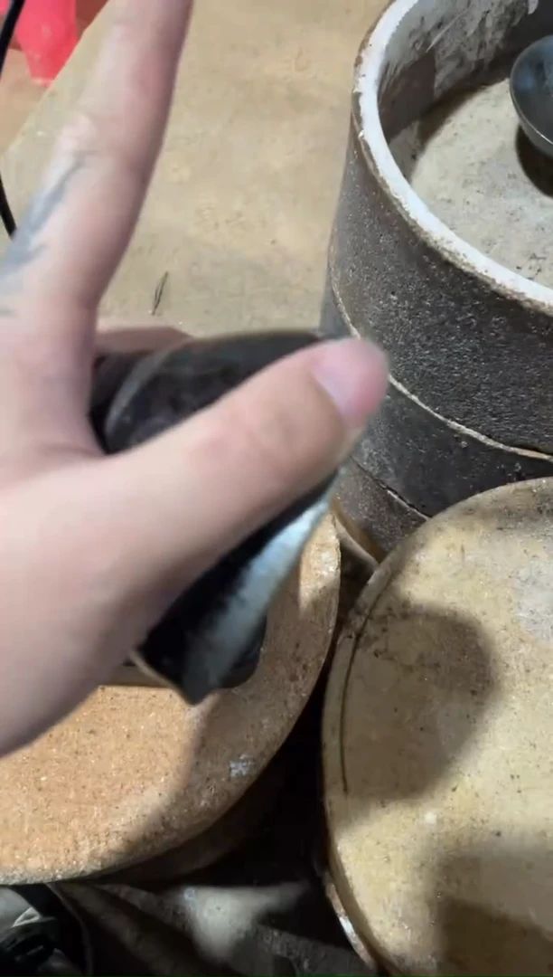 【闪购商品】瓷茶盏高端茶器生胚泥巴釉天花板叶记泉哥开窑现场