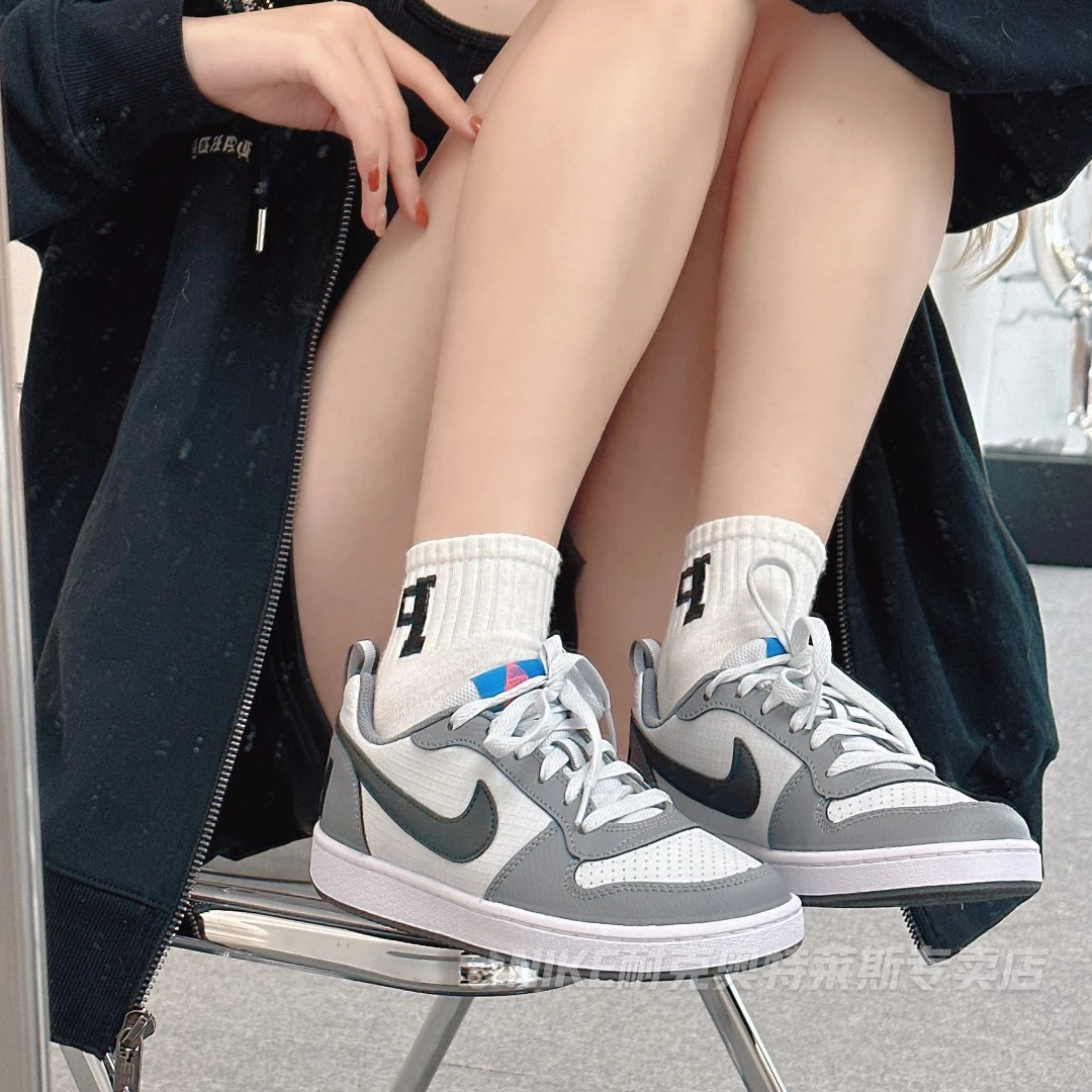 Nike/耐克COURT LOW GS春夏低帮休闲百搭复古潮流板鞋 839985-006