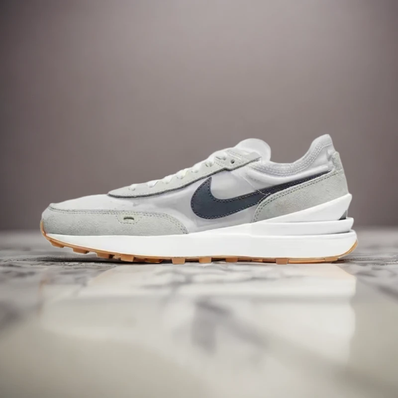 耐克Nike Waffle One 男女低帮透气减震休闲复古跑步鞋DN4696-501