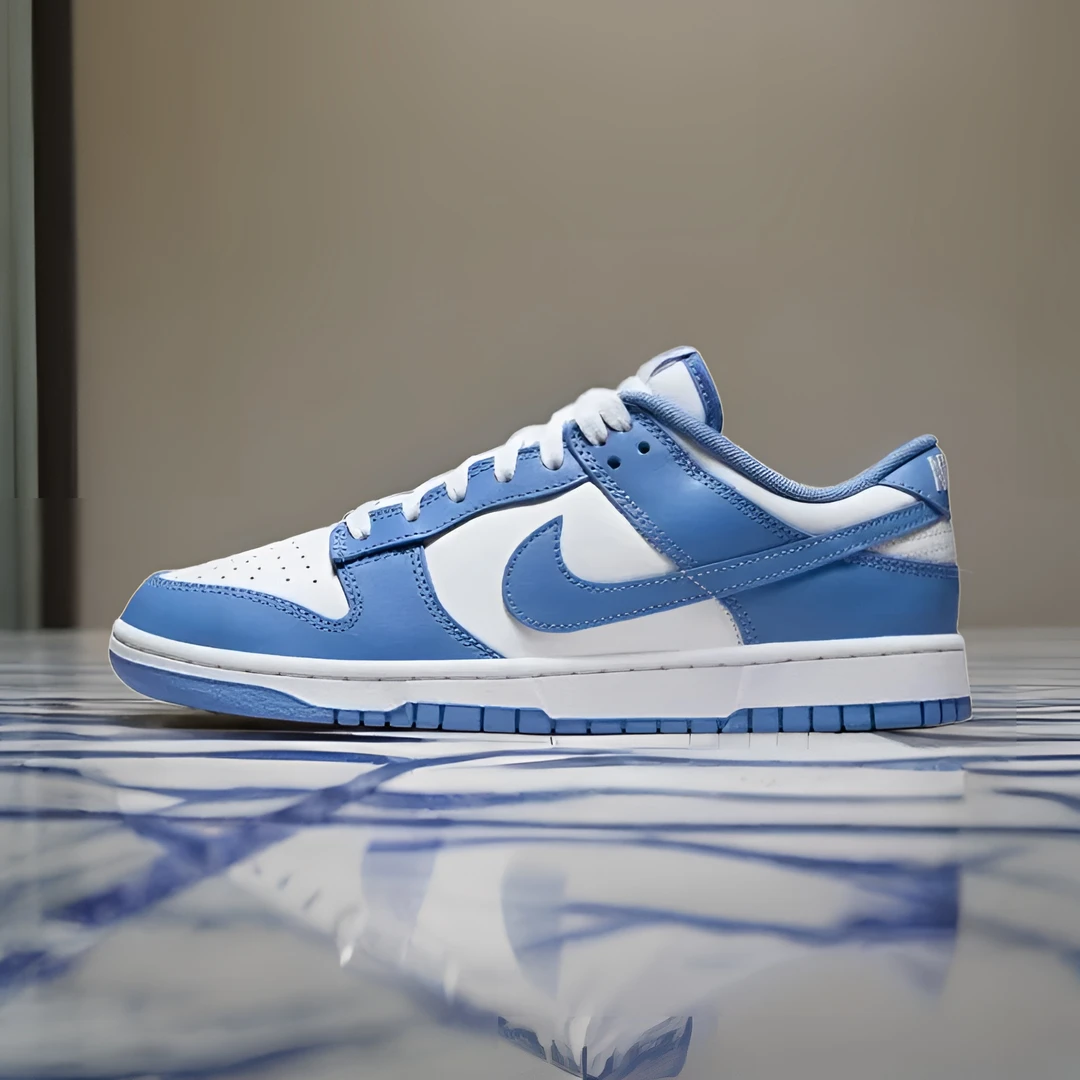 奥莱Nike/耐克Dunk Low 北卡蓝低帮休闲运动百搭板鞋DV0833-400