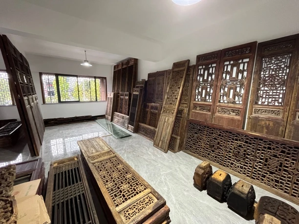 清代木雕精品格子门窗