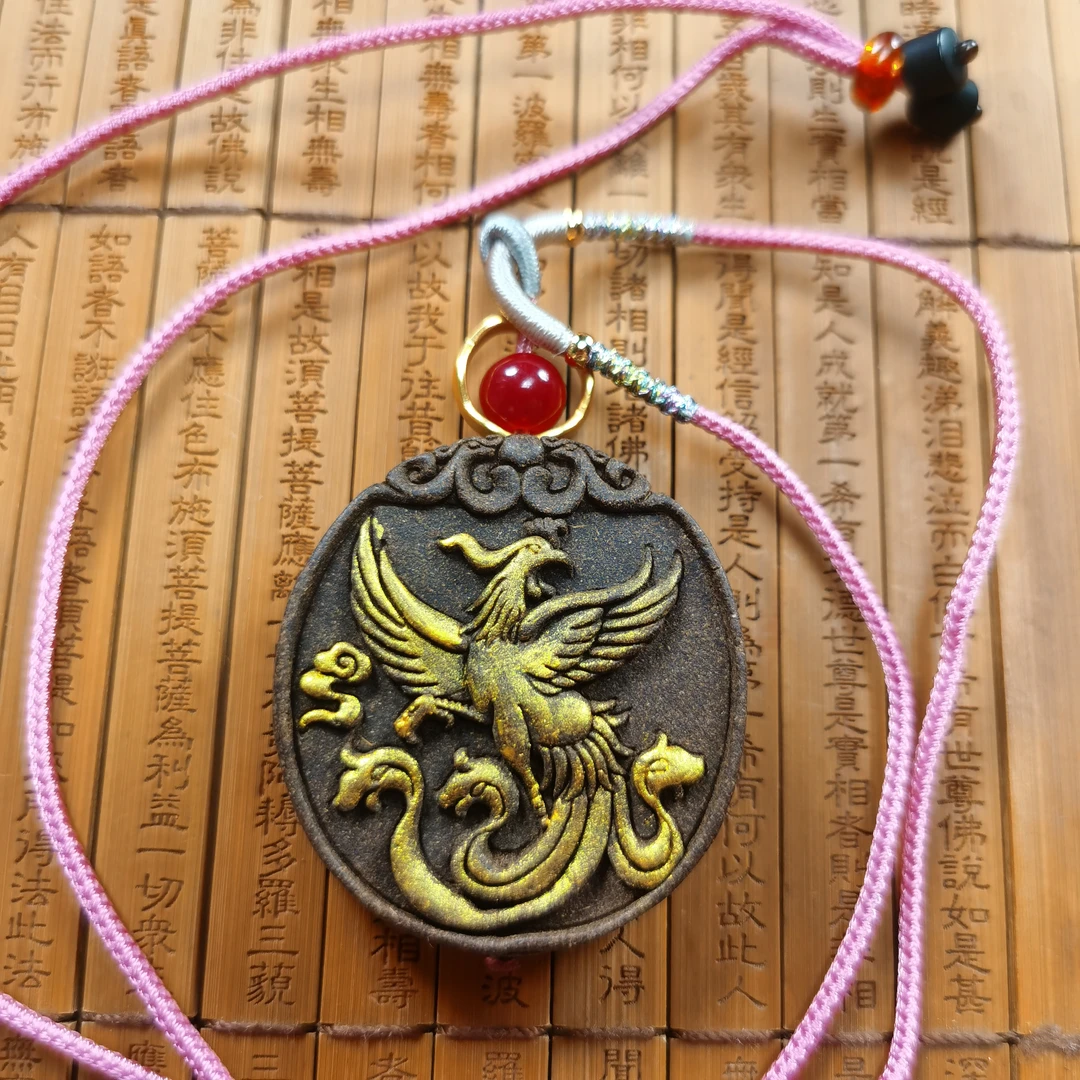 双面凤凰合香牌药香避亿手工合香牌一物一拍