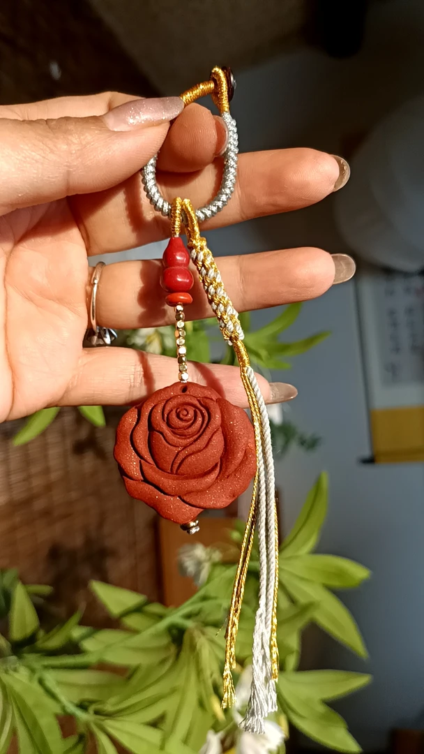 [红麝玫瑰和香牌]天然古法和香牌包挂