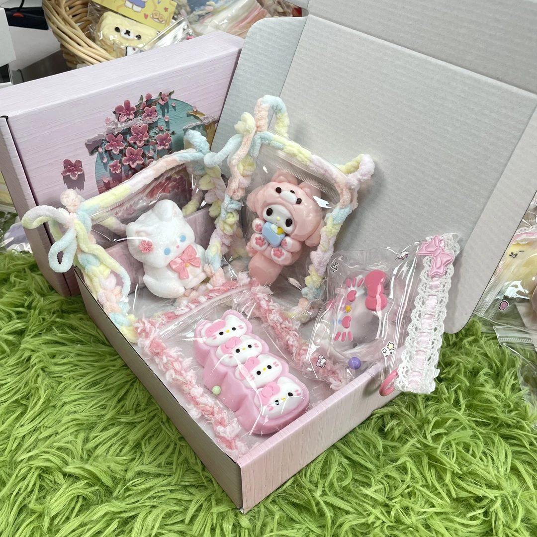 ★单品★ 填色款 人型 高颜值 纯手工食品级硅胶捏捏乐 解压玩具