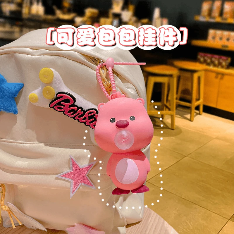 超萌解压露比可爱loopy公仔钥匙扣挂饰玩具捏泡泡挂件书包钥匙链