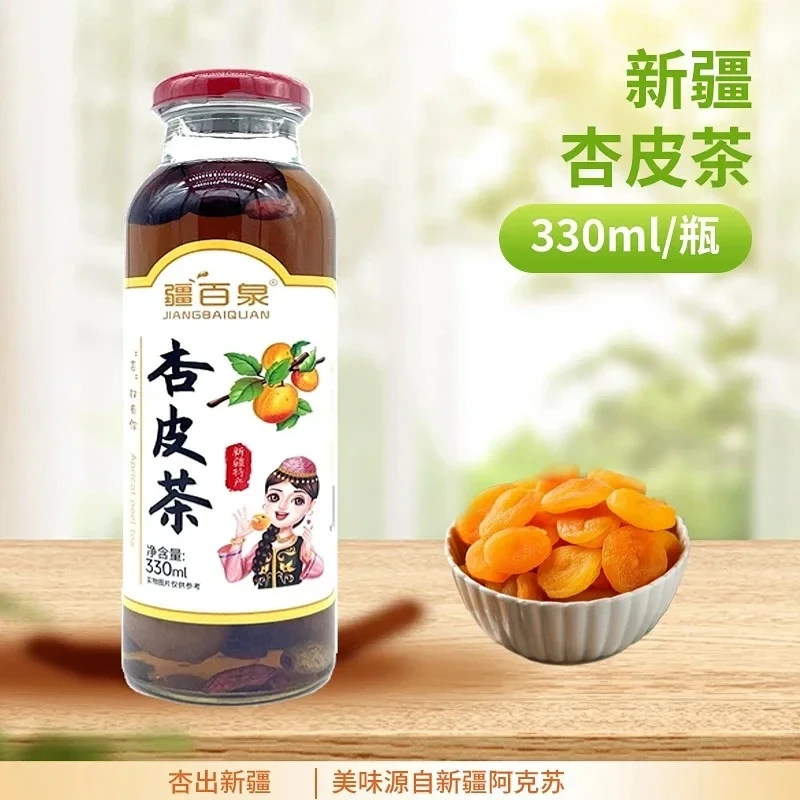 疆百泉杏皮茶330ml/瓶