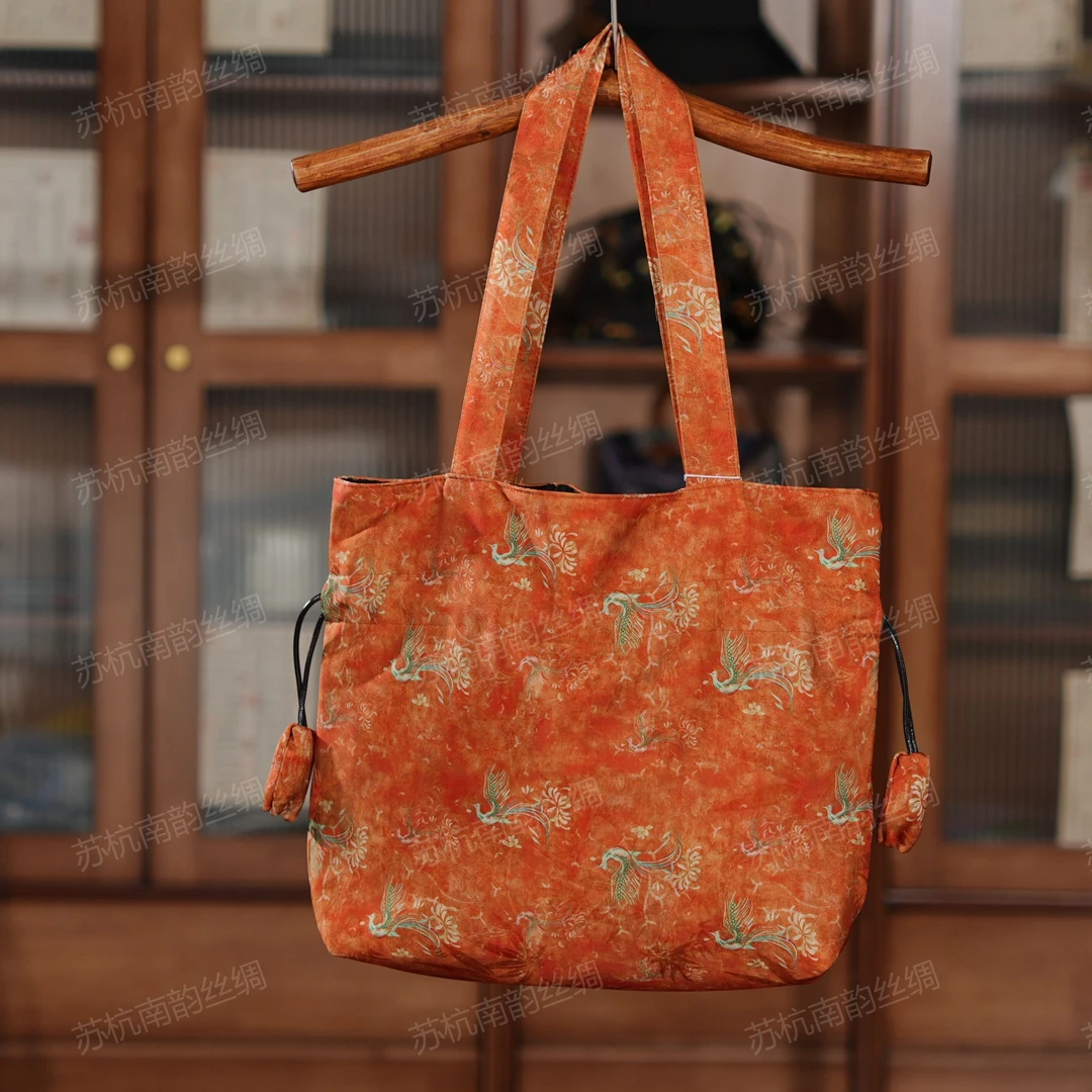 新【F74-100 朱雀包】39*34手提包挎包新中式气质国风女士民族复古