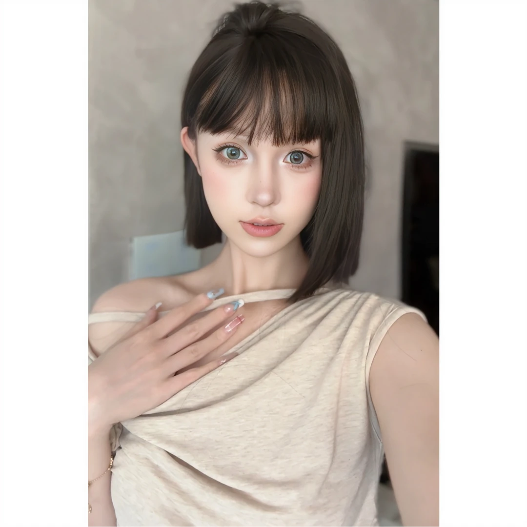 小熊猫专属—【双鱼女】瑞丝芙短发锁骨发韩系减龄假发透气轻薄夏季