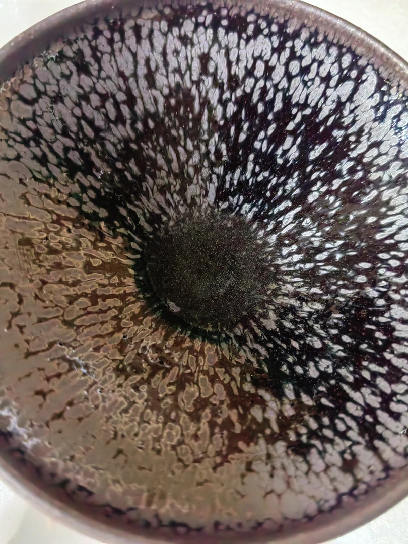 一纹一盏龙窑柴烧。鹧鸪斑盏，建窑建盏主人杯（图片参考，实物为准）