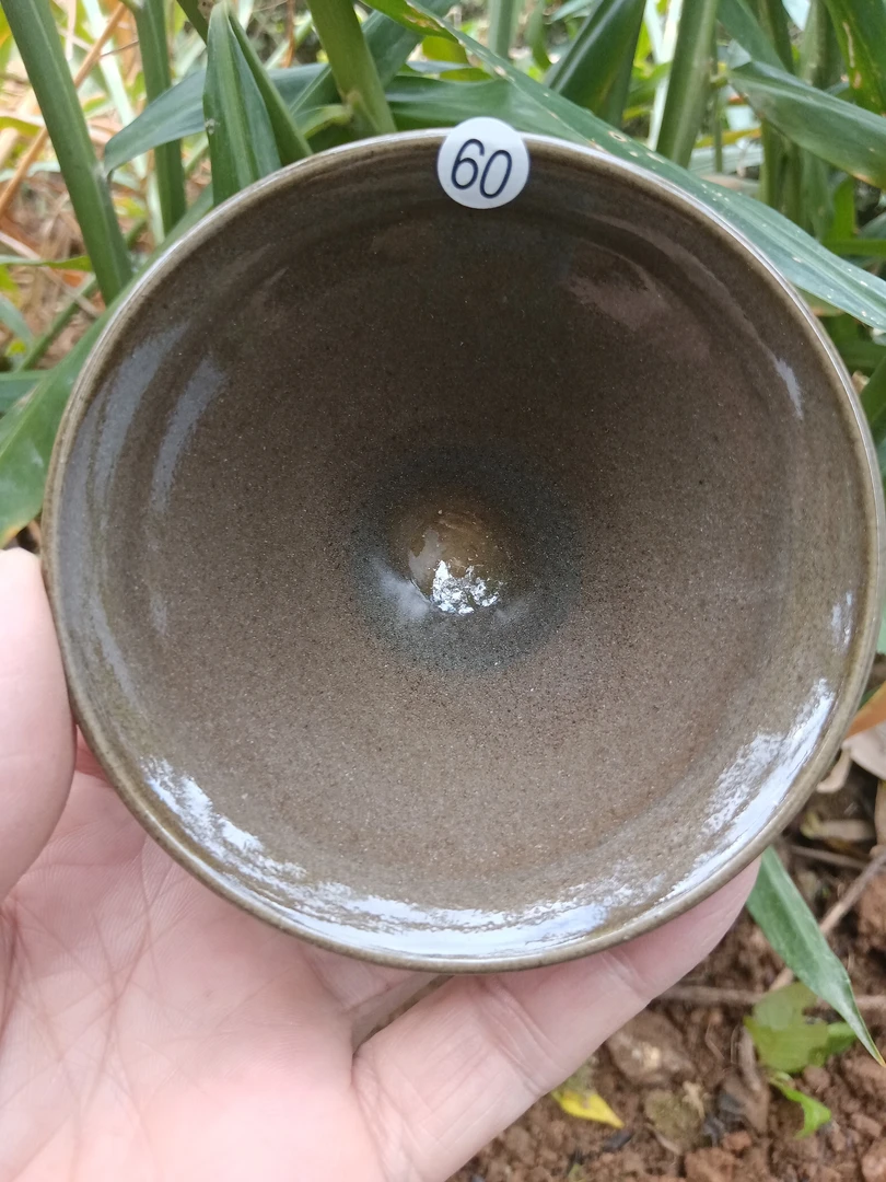 一纹一盏龙窑柴烧，灰贝盏，建窑建盏主人杯（以直播实物为准）