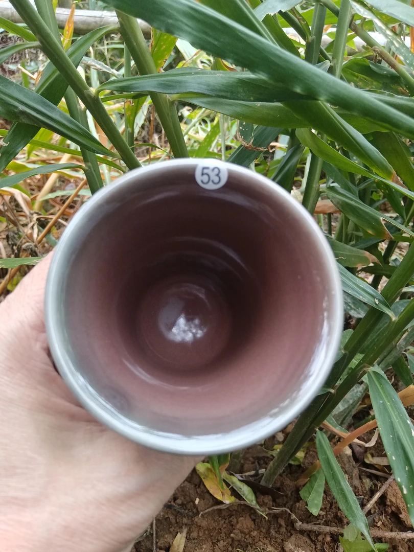 一纹一盏龙窑柴烧，粉贝禅立杯，建窑建盏主人杯。（以直播实物为准）