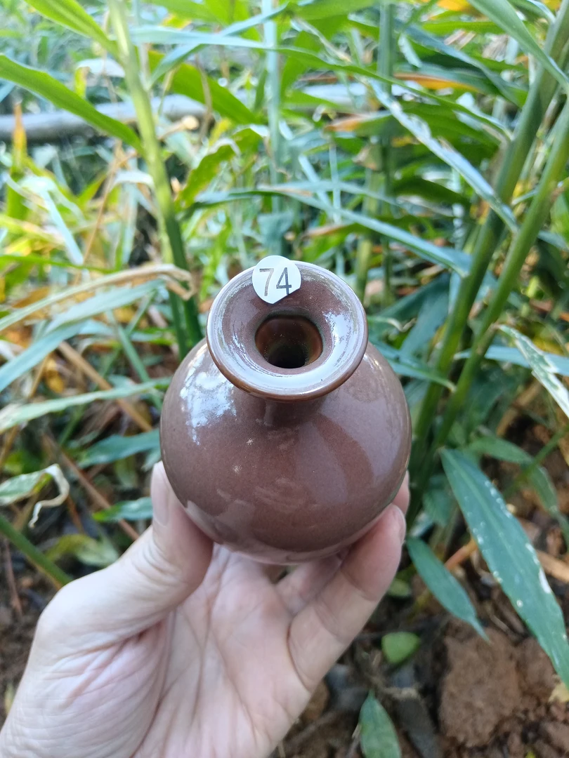 一纹一盏龙窑柴烧，粉贝花瓶，建窑建盏主人杯（以直播间实物为准）