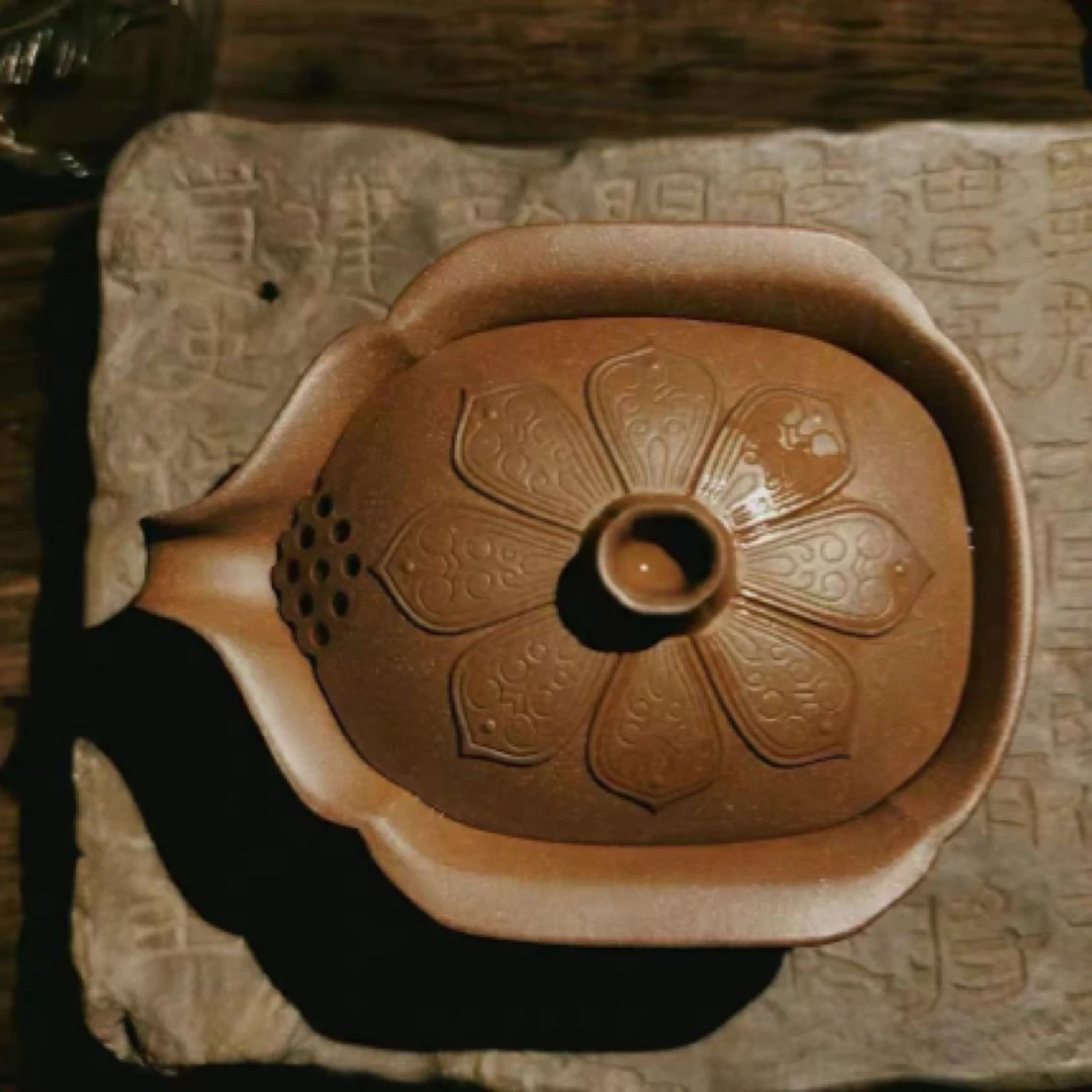 <乾清盖碗>一只 九瀚艺术 盖碗源于青铜器造型匜 160ml 两款泥料