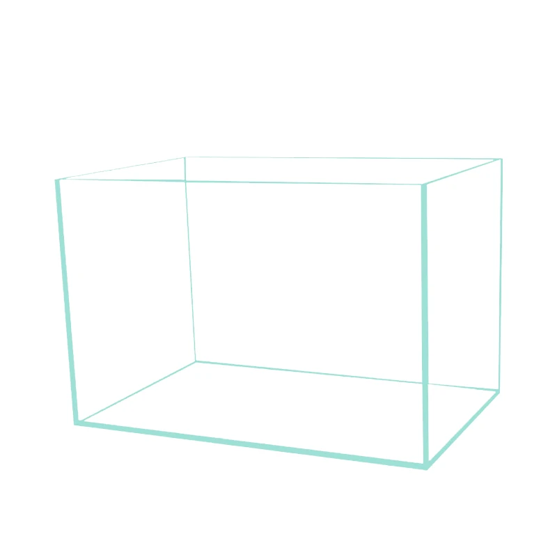 15*15*15超白鱼缸快递发货不包损