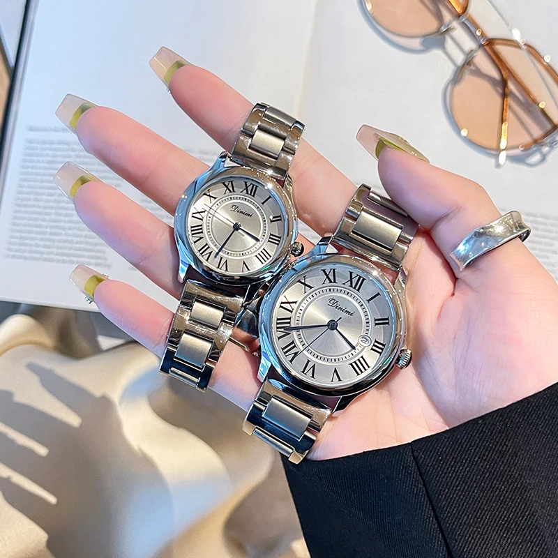 新款情侣对表情侣款手表防水轻奢时尚百搭简约腕表经典精致女款