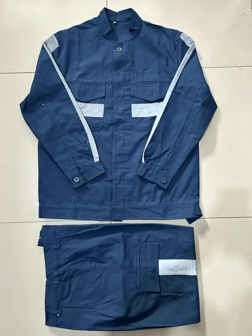 春秋工作服套装加厚煤矿服井下服耐磨防烫防静电劳保服套装