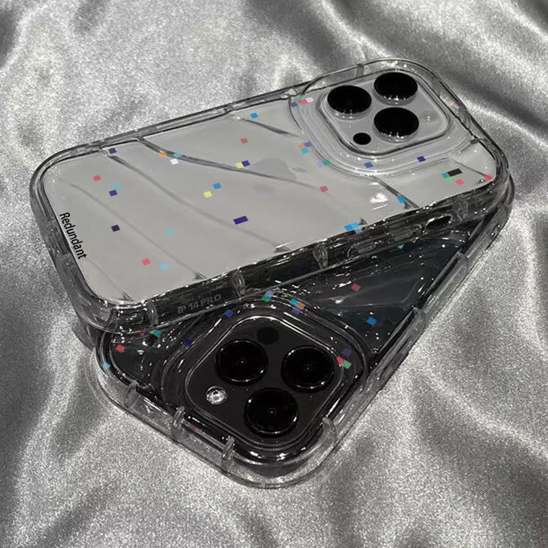 波点像素适用于iphone15promax手机壳13promax/12/11/xr/8/7保护