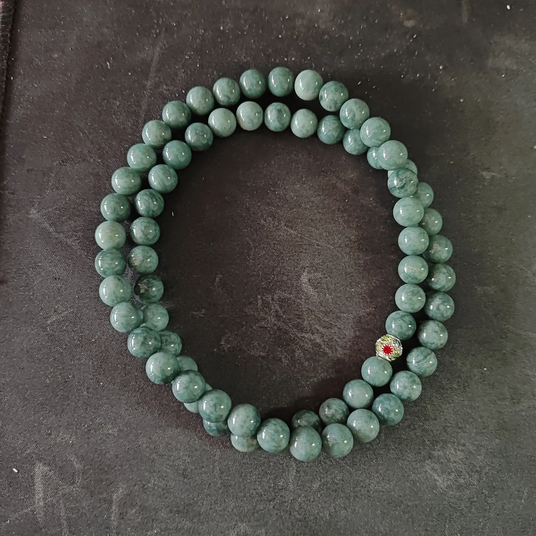 天然a货翡翠精美妈妈链项链挂件时尚【0040】