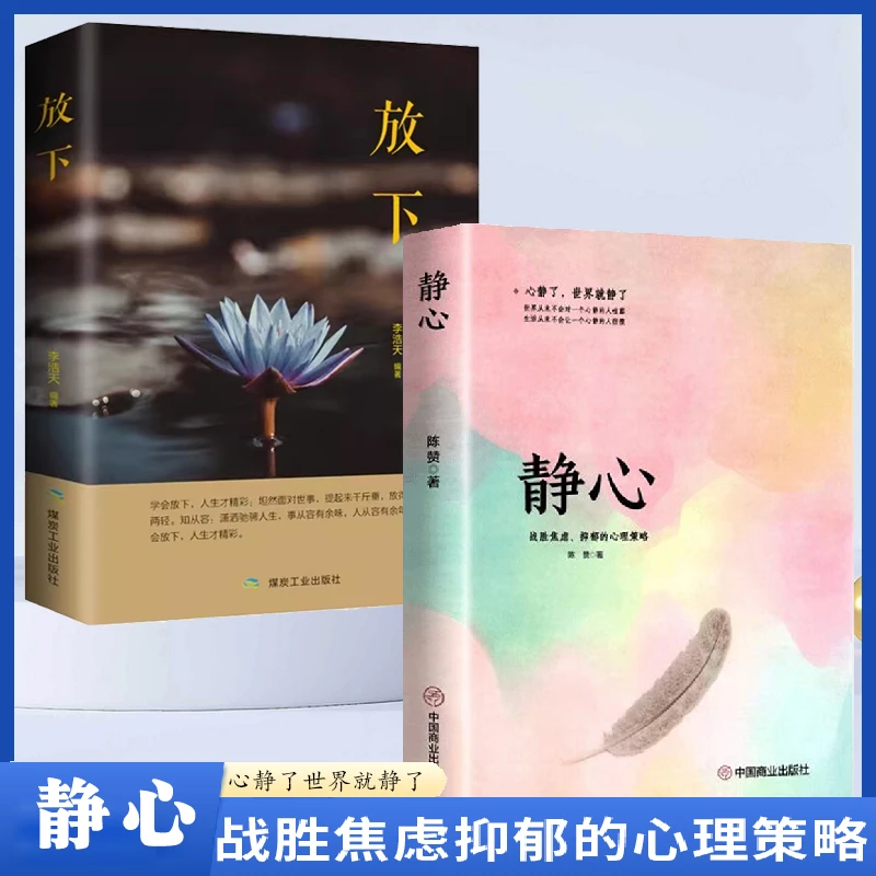 静心 战胜焦虑 自我疗愈 情绪控制 心理健康疏导书籍放松著作社会