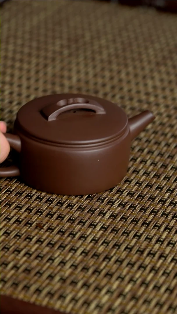 【闪购商品】紫砂茶壶汉瓦 马小琴-老紫泥-160cc