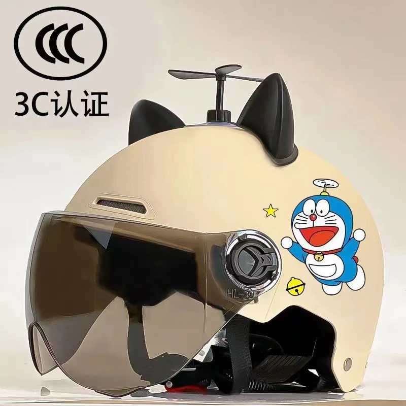 3C认证新国标电动车头盔男女款安全头盔春夏天防晒四季通用安全帽