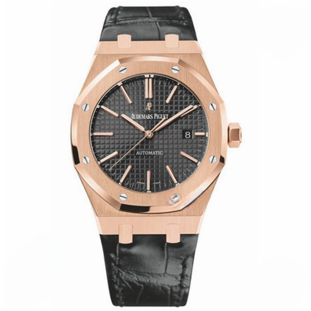 99新 Audemars Piguet/爱彼 皇家橡树15400OR表径41材质18k玫瑰金