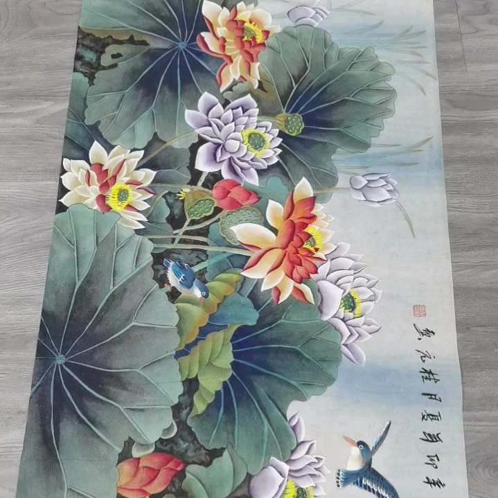 【闪购商品】书法锦**泉纯手绘精品