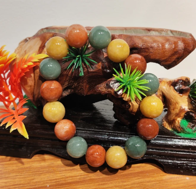 翡翠A货 时尚百搭气质轻奢多宝手串XXGS