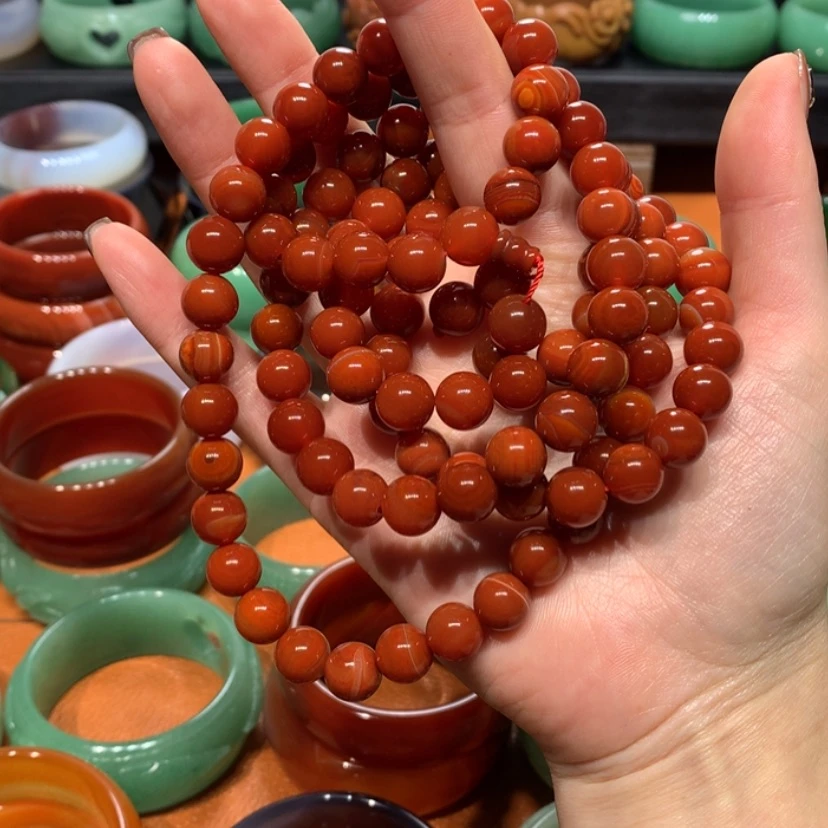 【闪购商品】玛瑙/玉髓毛衣链未镶嵌水****）