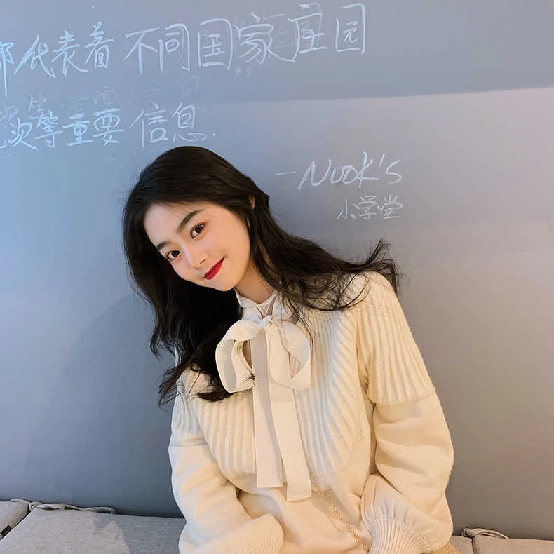 C371-2023年个性翻领针织开衫女春秋季宽松双拉链设计感毛衣外套