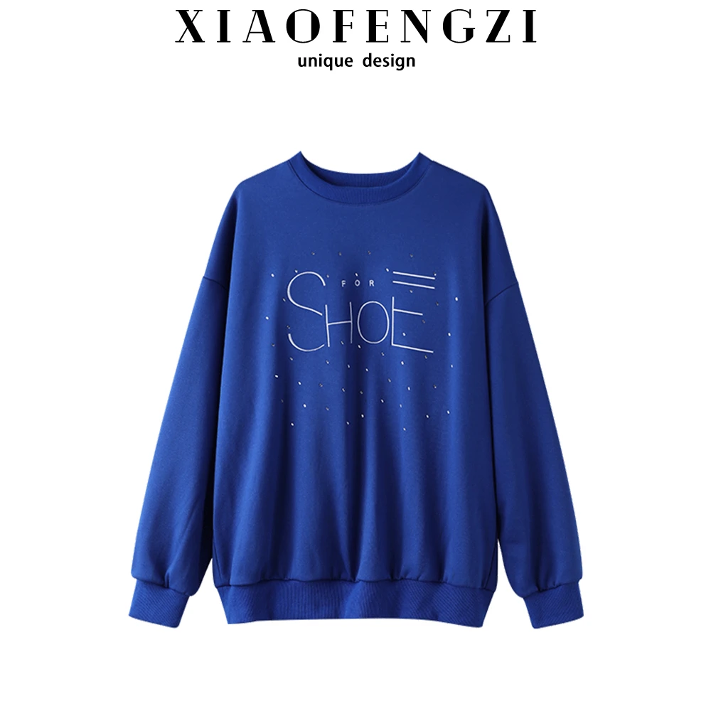 时尚简约气质绣花加绒保暖女式卫衣2114750032