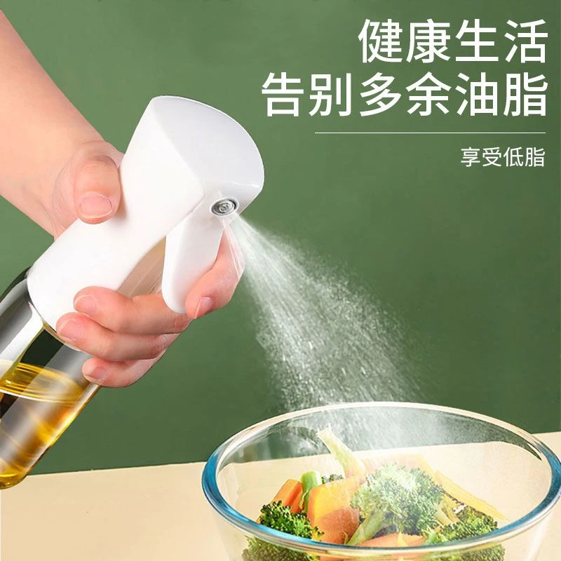 喷油壶雾化玻璃家用烧烤厨房空气炸锅食用油喷雾状加厚新款油罐瓶