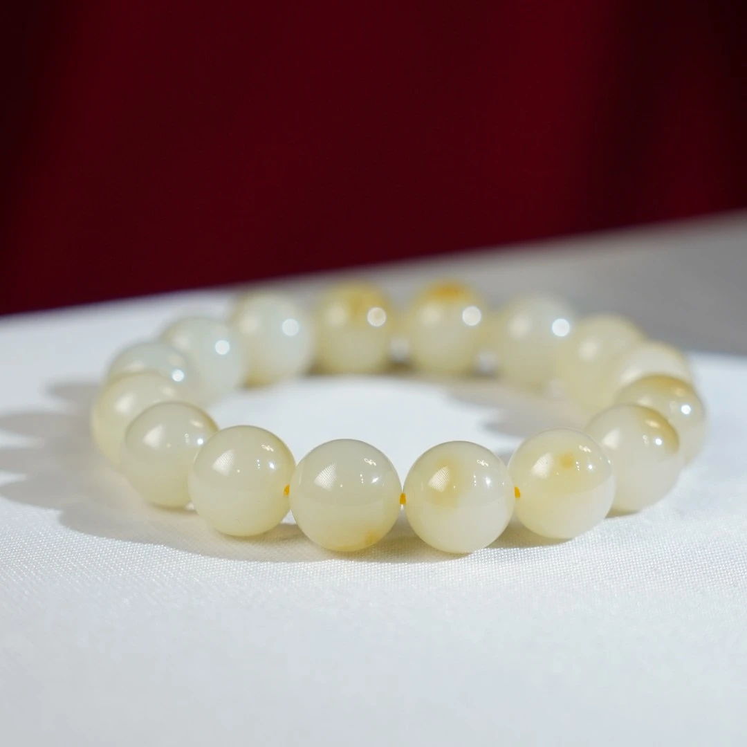 龙年-左边婷姐丨和田玉手串（多样性发）（Z1683）